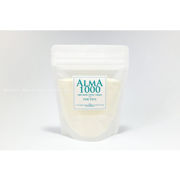 This ALMA 1000 is the lowest molecular weight collagen powder and has rich "Non-Essential Amino Acid" which is needed by animal body...the current dog foods have less "non-essential amino acid". 