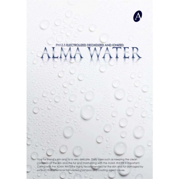 Photo2: ALMA WATER REFILL 1000ml  for Pets (2)